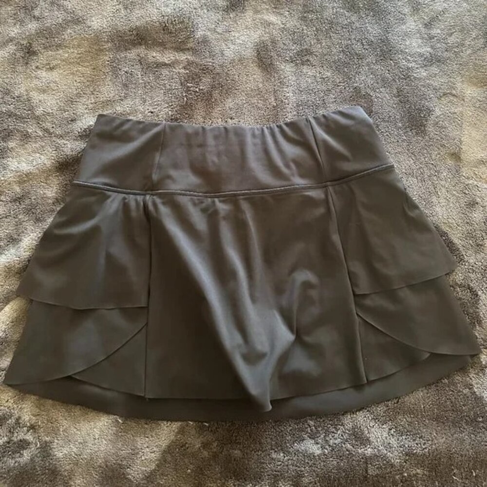 Athleta Black Tennis Athletic Running Skort Women's Medium Like New
